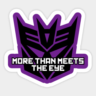 DECEPTCONS - More than meets . . . Sticker